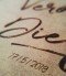 Libro de firmas Dos nombres y fecha