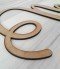 Nombres grandes de madera