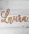 Nombres grandes de madera