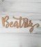 Nombres grandes de madera