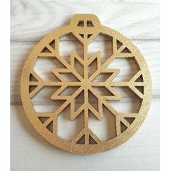 Bola "Copo de nieve"