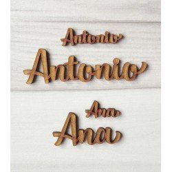 Mini Nombres de Madera