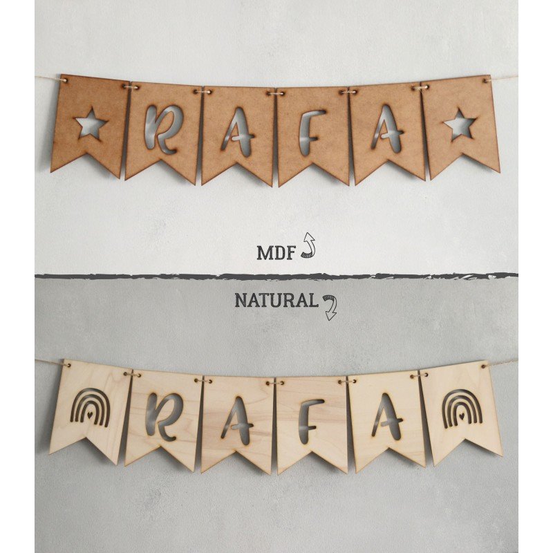 Banderines personalizados