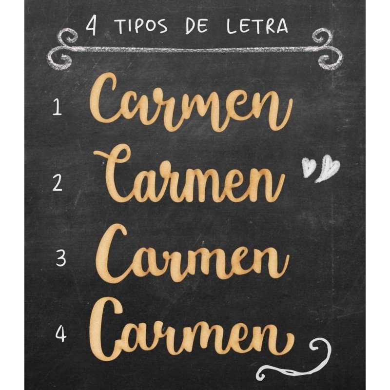 Marcasitios Nombres de Madera