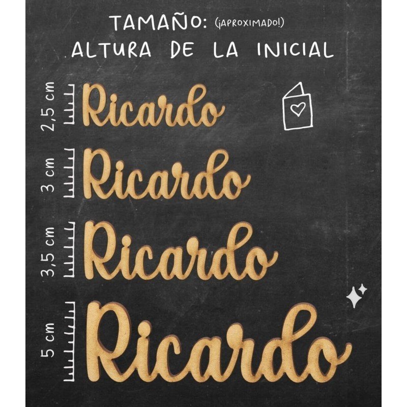 Marcasitios Nombres de Madera