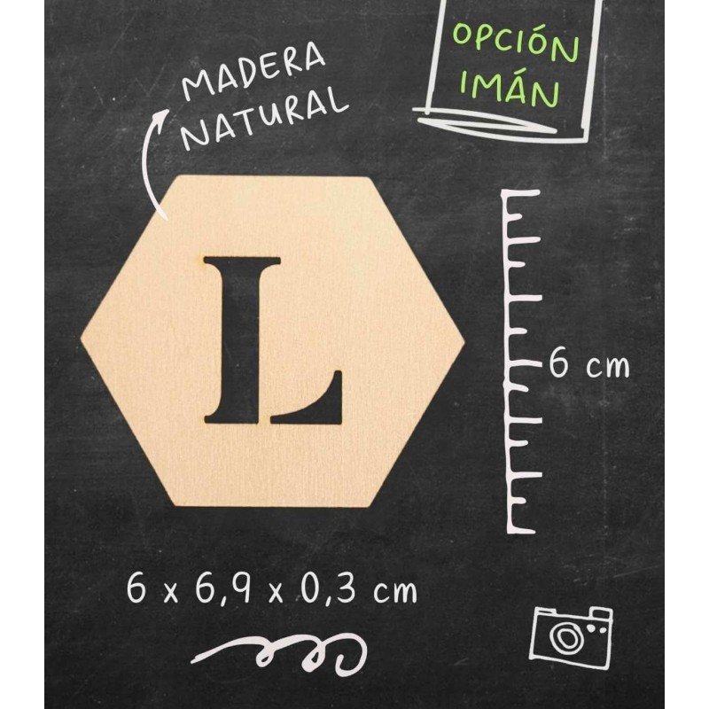 Marcasitios inicial hexágono