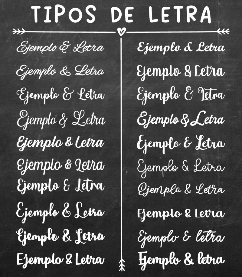 Fecha de madera números